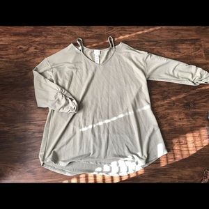 zenergy by chico’s green long sleeve